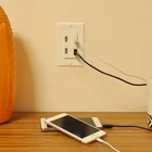 ETL-Listed 4 USB Charging Ports Wall Socket