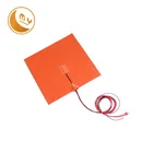 3D Printer Heat Bed 220V 300W Silicone Rubber Heater 300*300mm electric Heating Pad with NTC 100K