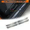 Union Jack Flag Stainless Steel Door Sill Entry-level Strips for MINI Cooper F56