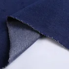 Fashion women twill recycled knitted denim fabric wholesale