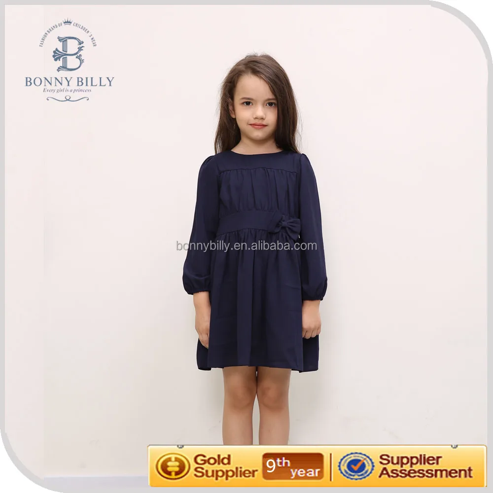 bonnybilly winter collections/girls party dresses woolen dress