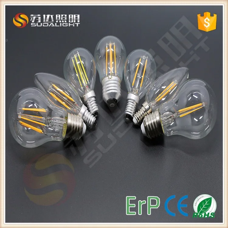 Bulb Lights Item Type And Glass Lamp Body Material C35 Led Filament