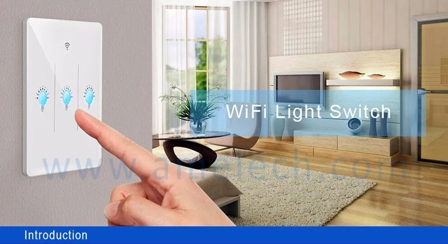 dual band wifi smart wall switch