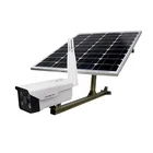 LS VISION 2 Megapixel Solar Power Outdoor Security Wireless 3G 4G Live View Sim Card IP GSM Solar Camera