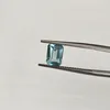 Natrual Gems Loose Gemstone AAA+ London blue Topaz using for DIY Jewelry Making and Blank ring for inlay Emerald Cut