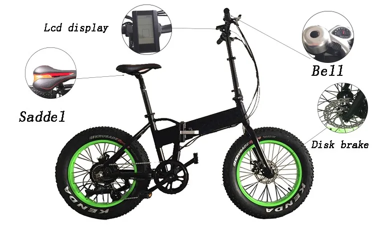 new design cheap 20 inch foldable fat tire electric bike with