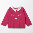 Wholesale new style little lovely girl keep warm winter clothes for baby girl with cartoon animal