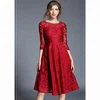 /product-detail/a-line-dress-plus-size-dress-modern-casual-slim-fashion-mandarin-collar-red-long-dress-60794657808.html
