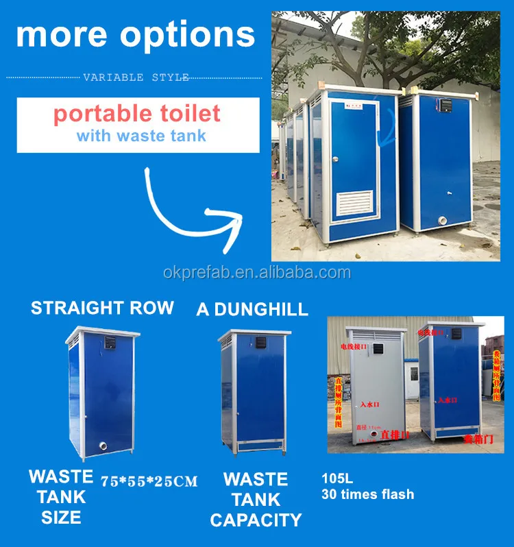 portable toilets