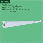 Bracket Shelf and Brackets Chrome Plating Metal Shelf Support Bracket for Slot Upright
