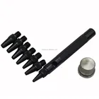 High Quality Metal 7 in 1 Trenching tool leather craft tool