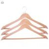 LM6601 Cheap Natural Wooden Clothes Hanger With Bar