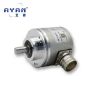 0-5v 0-10v Analog Voltage Output 58mm Outer Diameter Rotary 13bit Single-turn Absolute Encoder