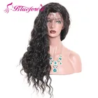 wholesale cheap natural indian human hair water wave full lace wig