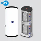 SST 400 gallon electric split heater indirect hot water cylinders tank