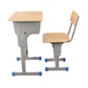 Classroom Reading Table and Chairs Adjustable Single School Desk And Chair Prices For School Furniture