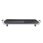 Tabletop electric BBQ grill teppanyaki grill flat griddle temperature control powerful multi-function