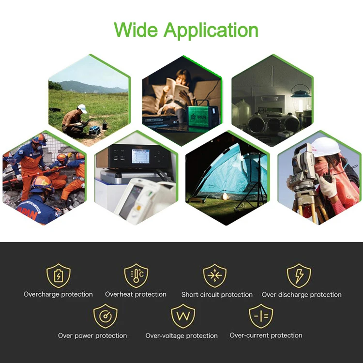Supply 500W portable quiet and clean solar power generator source for camping outdoor .jpg