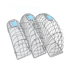 Small Pet Cage Indoor Outdoor Portable Stainless Steel Metal Carrier For Dog And Cat