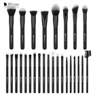 DUcare elegant makeup brushes with case set beauty design