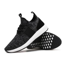 2017 New styles soft outsole breathable men sport shoes and sneakers