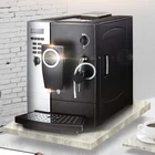 Black and sliver 2 languages cuppuccino full moka automatic coffee machine