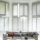 Louvered Window Blind PVC Shutter Components