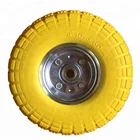 Factory directly 4.10/3.50-4 Solid rubber wheel tire 3.50-4