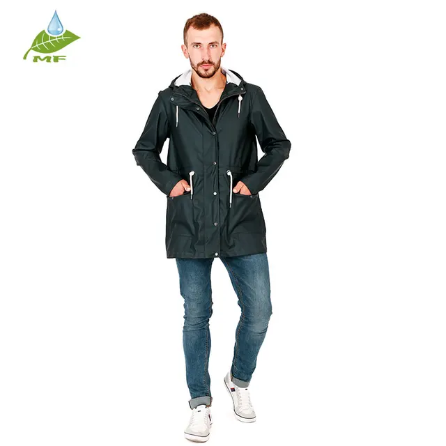 multi-color optional raincoat in a bag mens jacket