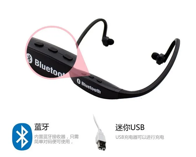 Running Sport V5.0 bass Bluetooth Earphone D20 QY7 U8 Wireless Stereo Earhook earphones wireless headset bluetooth - ANKUX.COM