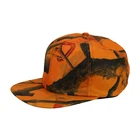 Top Sale High Quality Orange Black Tie Dye Floral Nylon Snapback Cap