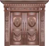 luxury door metal copper king door