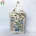 new style fashion pretty 12oz cotton canvas sublimation beach bag, hand bags tote bag
