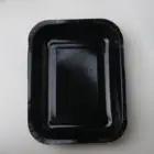 PET laminated disposable paper food package food tray