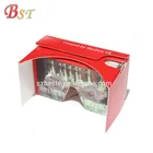 Hot selling customized LOGO V2 VR 3D glasses google cardboard for sale
