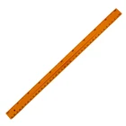 1 meter teaching plastic blackboard and whiteboard yellow ruler