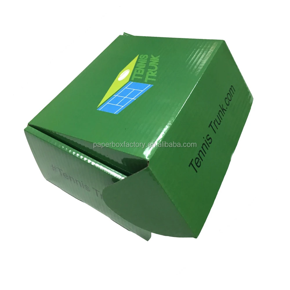 full color printing corrugated paper custom packing boxes