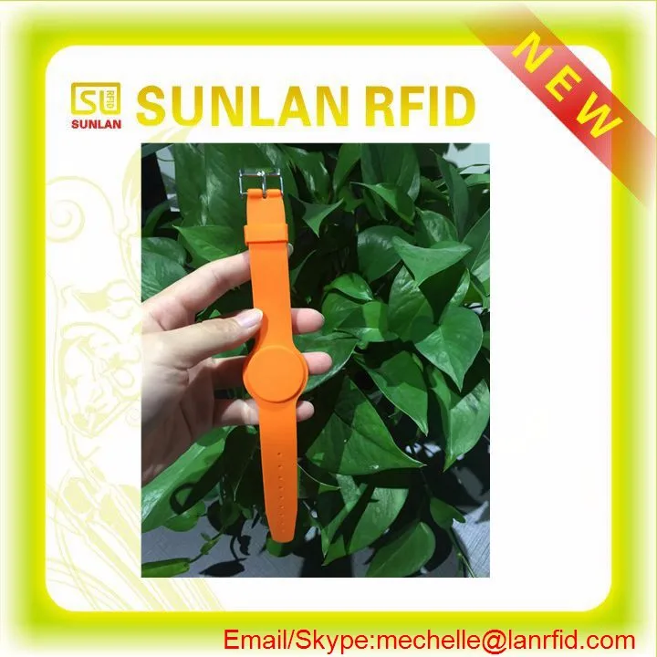 UHF ISO18000-6C RFID long range rfid bracelet/uhf rfid bracelet for Gift/ Sauna/ Water Park