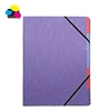 2018 Factory Lehui High Quality Assorted Colors Index Paper Cardboard Divider File Folder With Elastic Bands