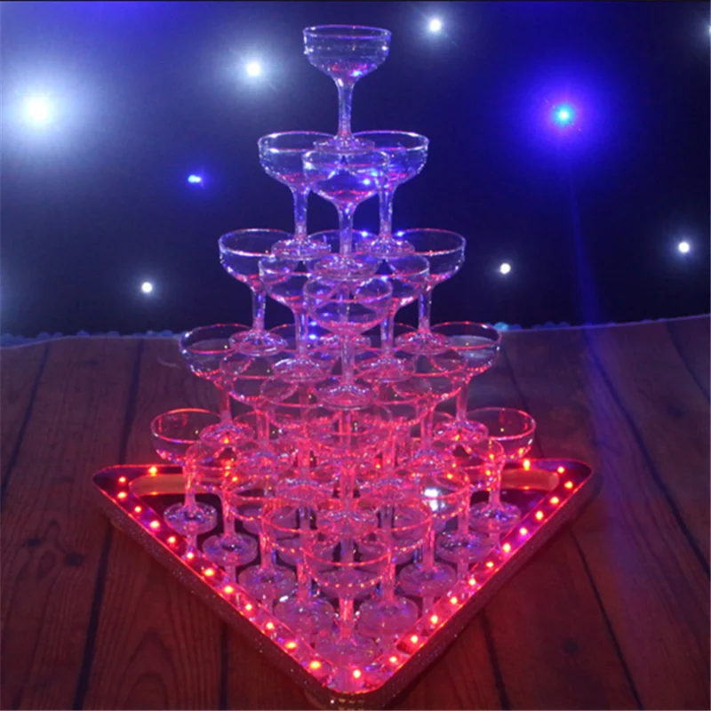 Elegant Acrylic Champagne Tower Display Stand Buy Acrylic Display