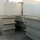 Anti-corrosion PP PVC electroplating tank for acid alkali chemicals storage
