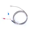 K type 2m metal screening cable 6mm diameter hole ring head thermocouple temperature sensor