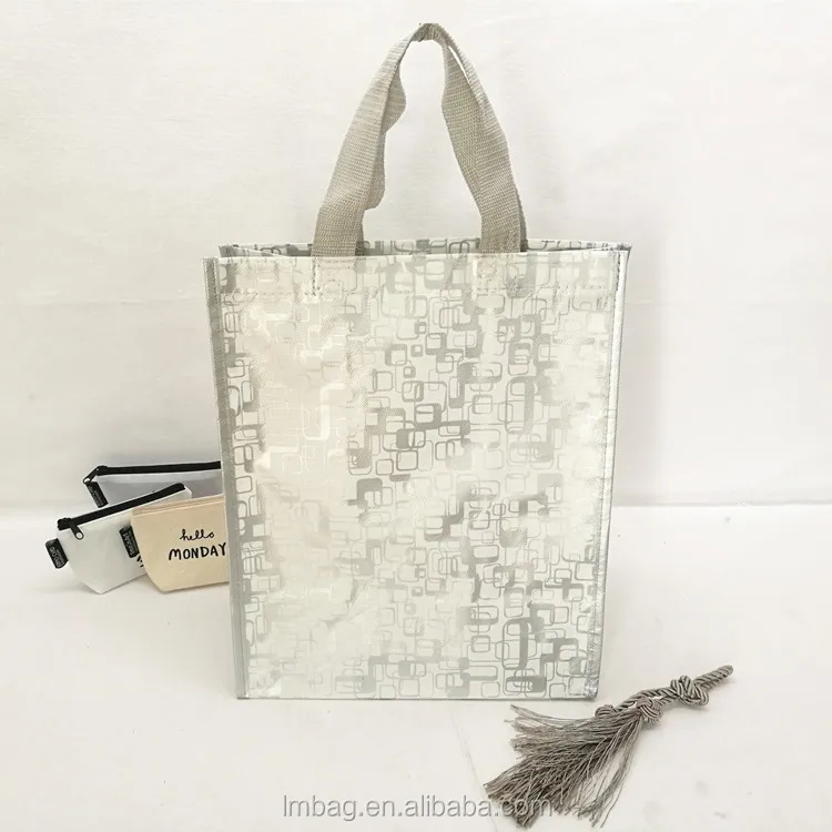 new products promotional printed laminated nonwoven gift bag