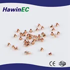 Copper Rivet Brass And Copper Economic Efficient Copper Brass Rivets For Pcb