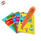 Customized Preschool Educational Toys Kids Learning Speaking Pen English Talking Pen Book Reading Pen