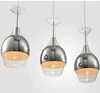 E27 LED modern simple hanging glass big ball chandelier ceiling lamp for dining room