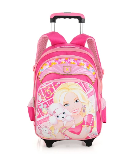 barbie backpack with wheels
