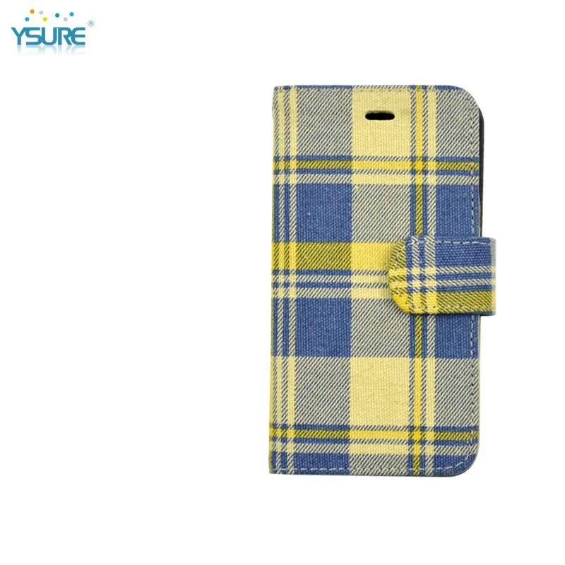 2015 Best Design Hot Sale Colorful Stripe Pattern Denim Leather Case For Lenovo VIBE Z2 PRO K920 with Card slots and PVC ID slot