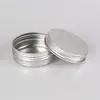 60G/(2 oz) 60ML Empty Aluminum Tins Cans Jars Travel Containers with inner liner make up powder