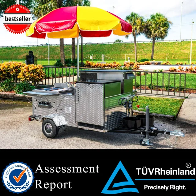 standing food cart